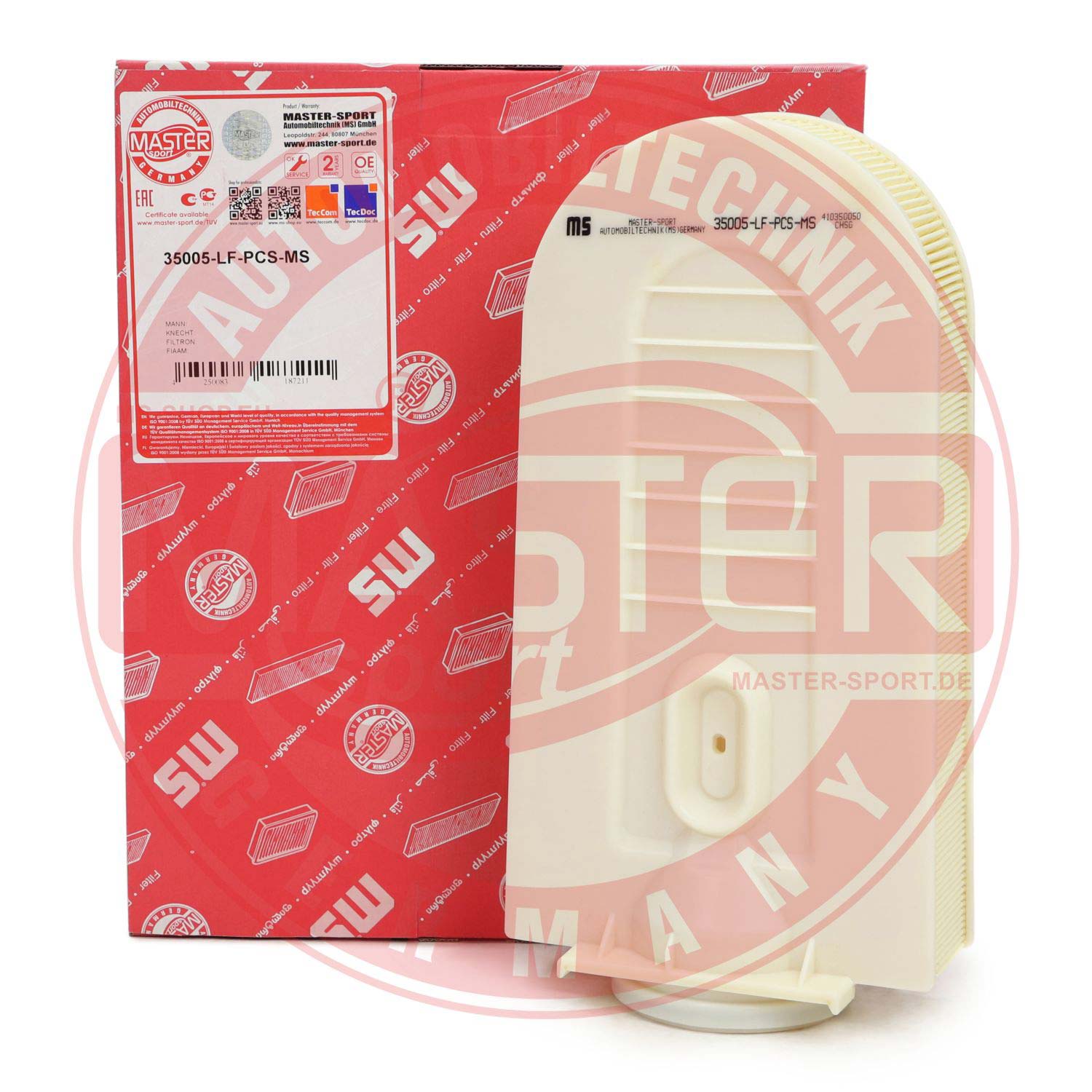 Filtru aer MASTERSPORT GERMANY 35005-LF-PCS-MS
